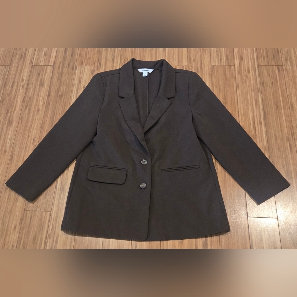 NWOT Old Navy Dark Brown Women's Blazer